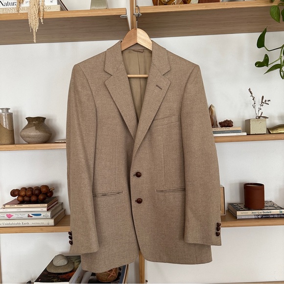 Vintage Cashmere Blazer - Picture 6 of 7